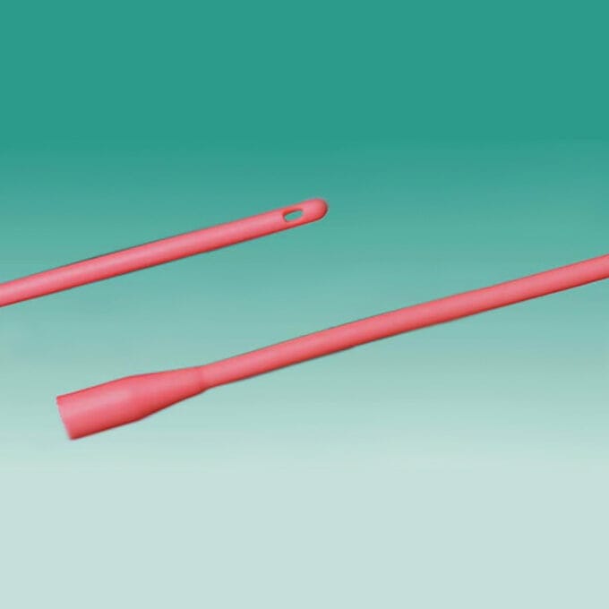 Product image of Red Rubber Intermittent Catheters