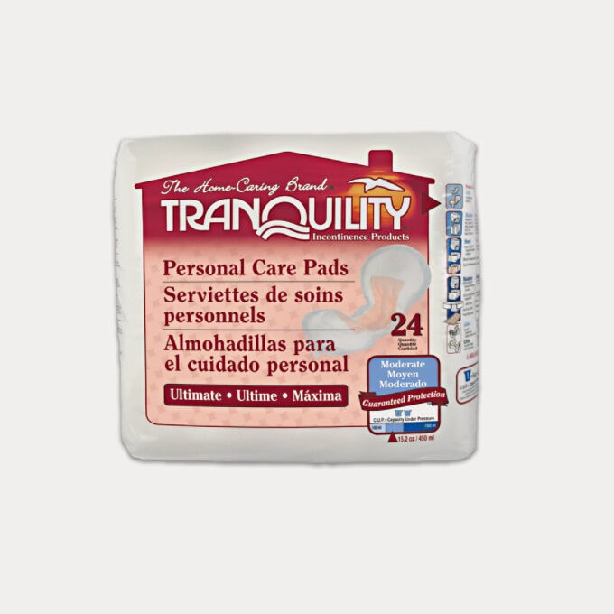 Tranquility® Personal Care Pads 10.5” X 5.5” Liberator Medical